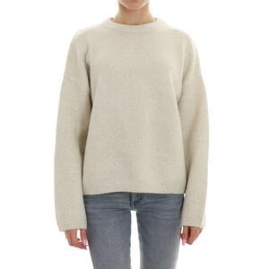 MAGLIA PAILLETTES MOLLY BRACKEN BIANCO